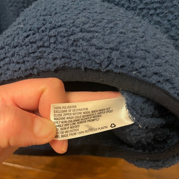 Goodfellow Sherpa Zip Up Jacket Size M - Picture 2 of 4